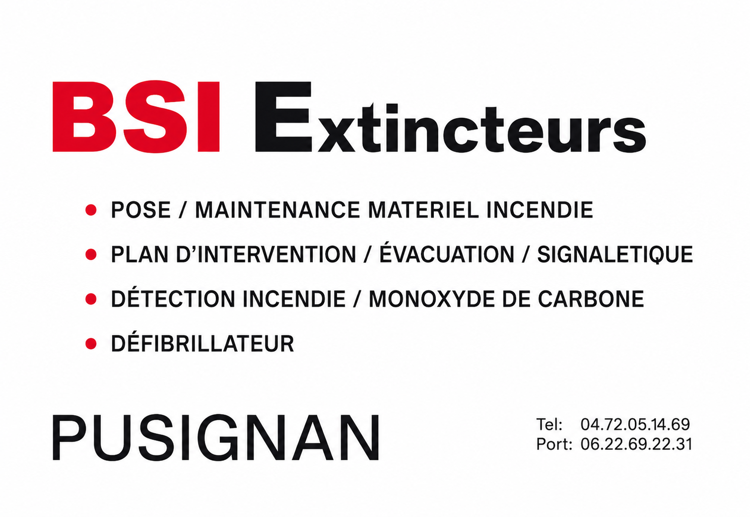 BSI Extincteurs